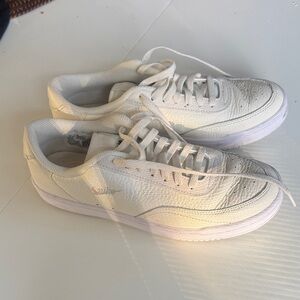 Nike White Mesh Sneakers